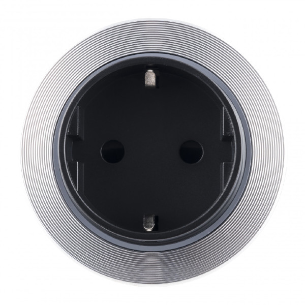 Трековая розетка Am-track-sockets-39 397952TS/ES Silver