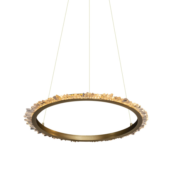 Подвесная люстра Quartz Halo MD20020154-1A satin gold