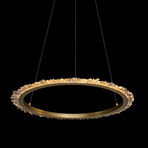 Подвесная люстра Quartz Halo MD20020154-1B satin gold