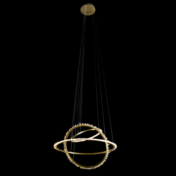 Подвесная люстра Quartz Halo MD20020154-3A satin gold