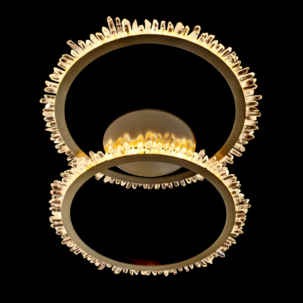 Потолочная люстра Quartz Halo MX20020154-2A satin gold
