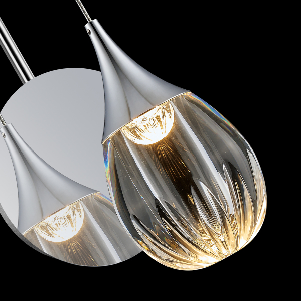 Настенное бра Stilla MB24001004-1A chrome/clear