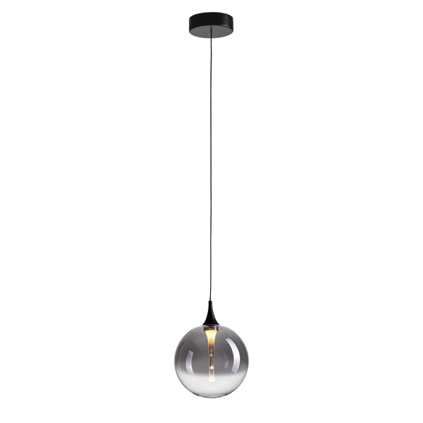 Светильник подвесной MD23001045 MD23001045H-1A black/smoky