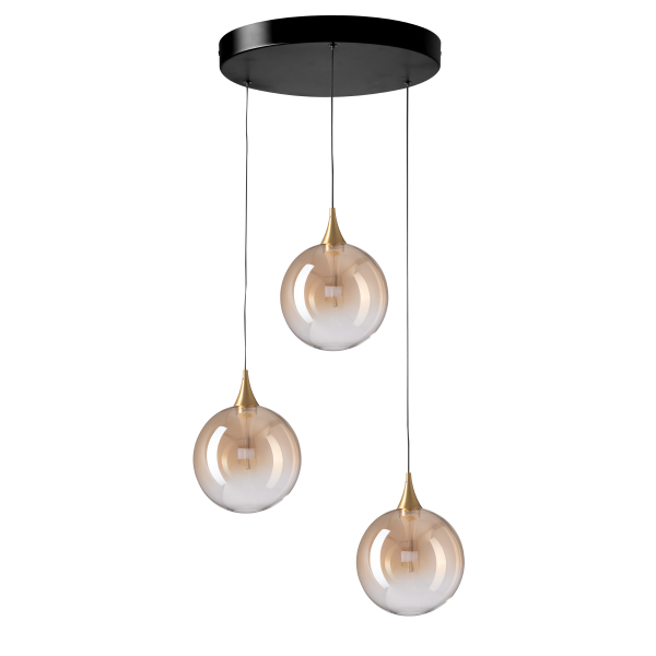 Светильник подвесной MD23001045 MD23001045H-3A brass/champagne