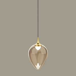 Светильник подвесной MD24001012 MD24001012-1A brass/champagne