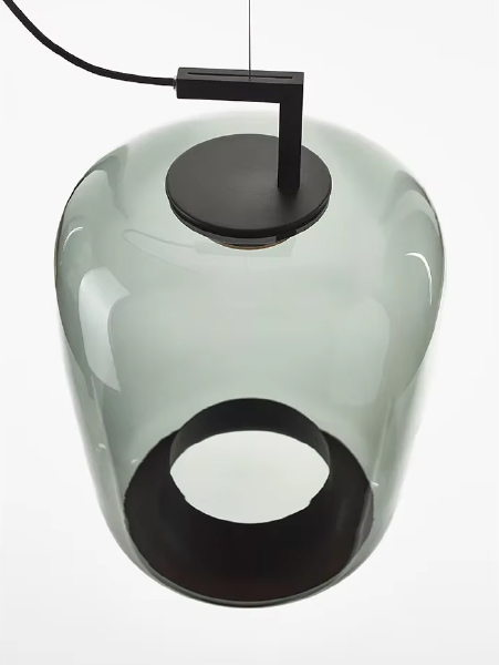 Светильник подвесной 8871 8871P/A L black/light green