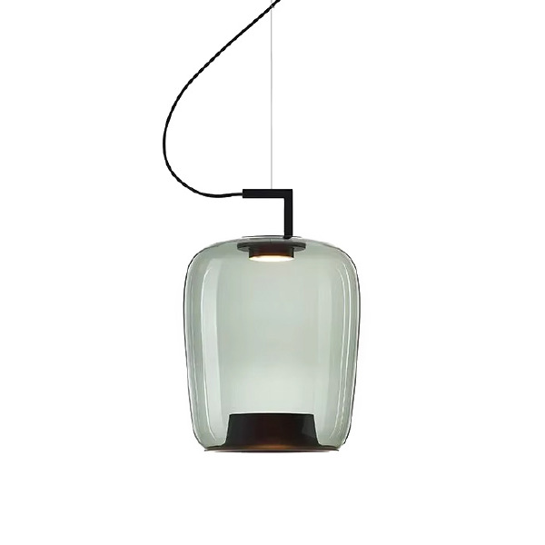 Светильник подвесной 8871 8871P/A L black/light green