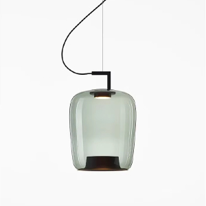 Светильник подвесной 8871 8871P/A L black/light green