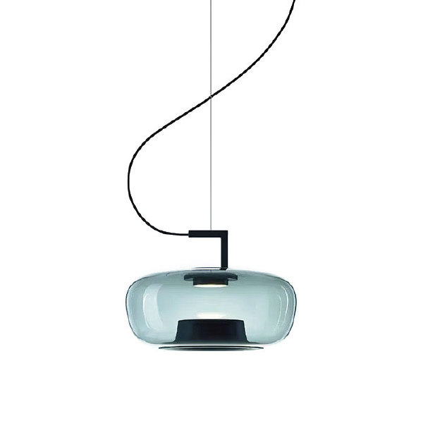 Светильник подвесной 8871 8871P/C L black/light green