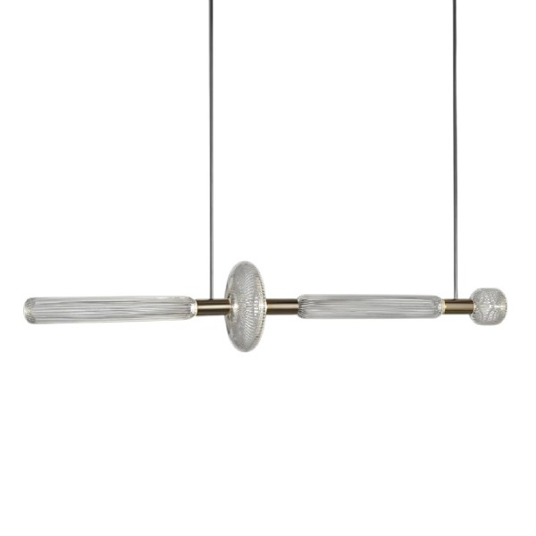 Светильник подвесной MJ6061P MJ6061P/D gold/clear