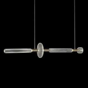 Светильник подвесной MJ6061P MJ6061P/D gold/clear