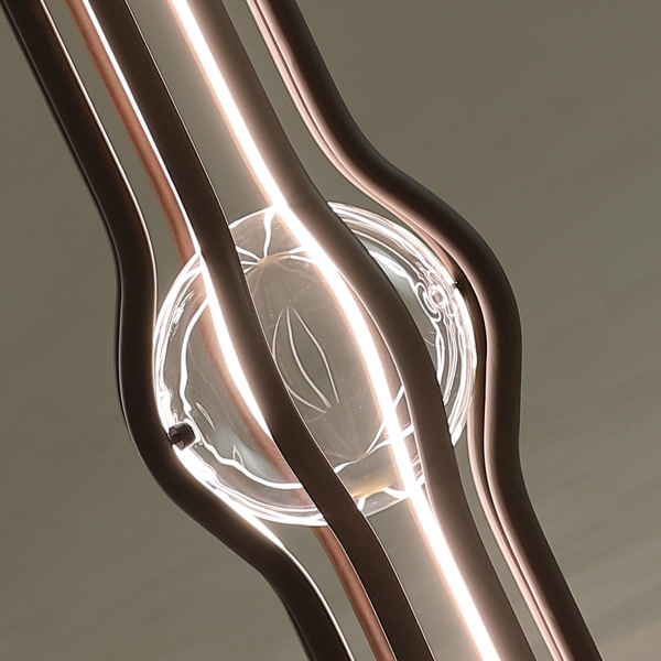 Торшер Ashaa MJ60911F/B nut-brown