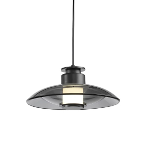 Светильник подвесной 8665 8665P/S black/smoky