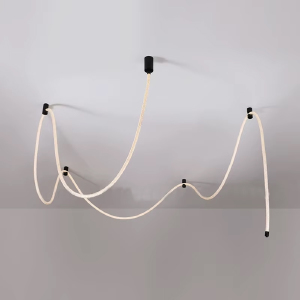 Светильник подвесной 10521 10521C/8M black/white