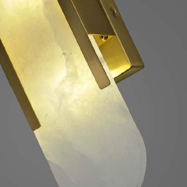 Настенный светильник Wall lamp F037/S gold/white