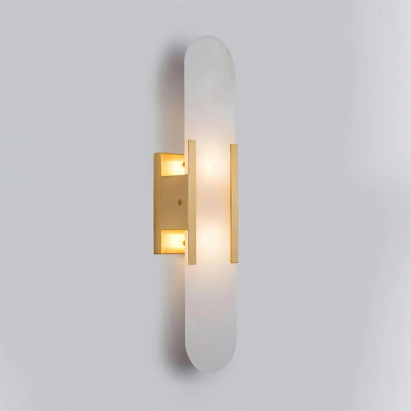 Настенный светильник Wall lamp F037/L gold/white