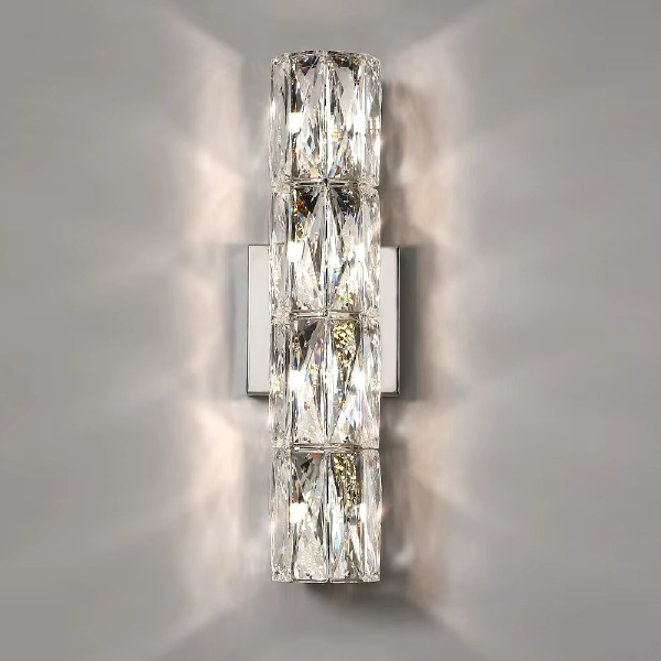 Настенный светильник Wall lamp A06W/4 silver/clear