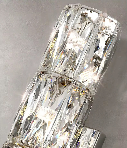 Настенный светильник Wall lamp A06W/4 silver/clear