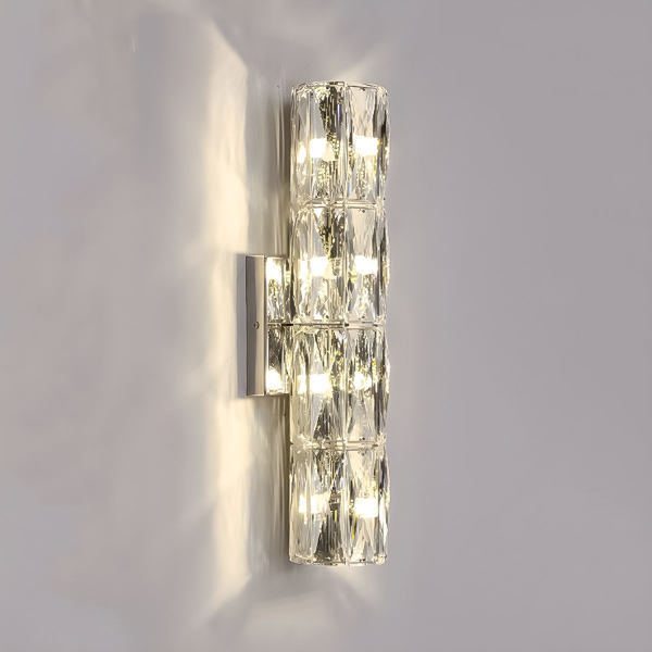 Настенный светильник Wall lamp A06W/4 silver/clear