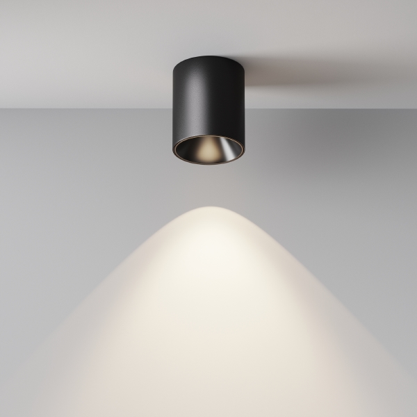 Накладной светильник Alfa LED C064CL-12W4K-RD-B