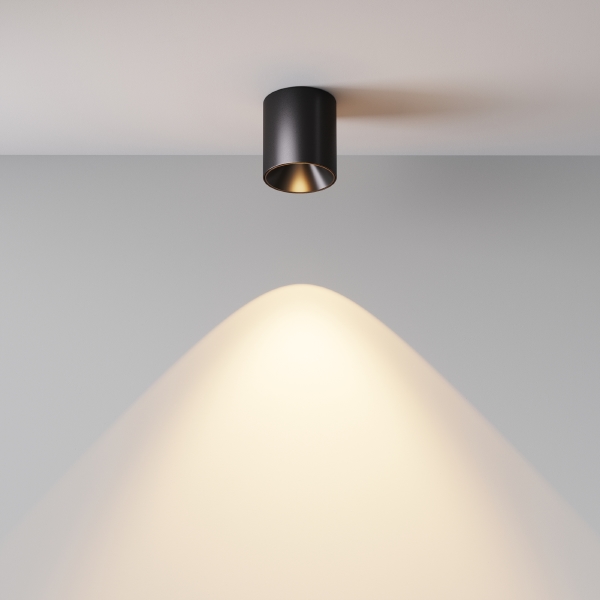 Накладной светильник Alfa LED C064CL-5W3K-RD-B