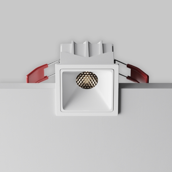 Встраиваемый светильник Alfa LED DL043-01-10W4K-SQ-W-1