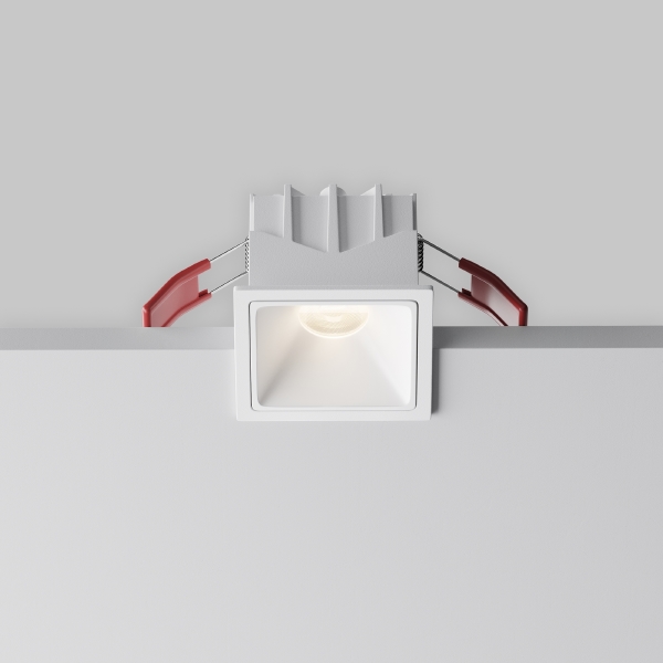 Встраиваемый светильник Alfa LED DL043-01-10W4K-SQ-W-1
