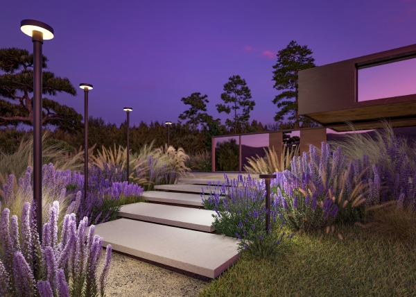 Консольный уличный светильник Katto O471H-L30GF3K