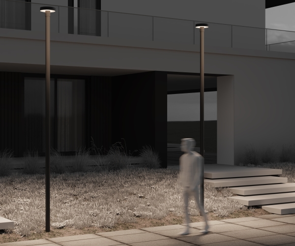 Консольный уличный светильник Katto O471H-L30GF3K