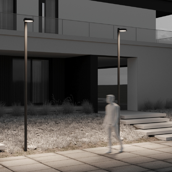 Консольный уличный светильник Pillar O473P-GF