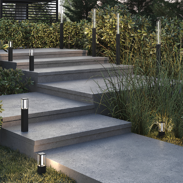 Уличный наземный светильник Expo O480FL-L25B3K