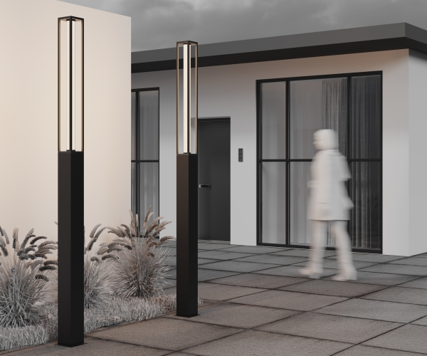 Уличный наземный светильник Expo O480FL-L25B3K