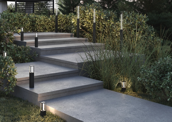 Уличный наземный светильник Expo O480FL-L25B3K