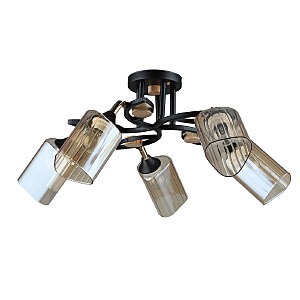 Потолочная люстра Glamore A5076PL-5BK