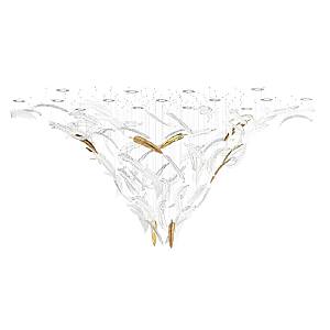 Люстра каскадная Airy L61803