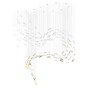 Люстра каскадная Airy L61805