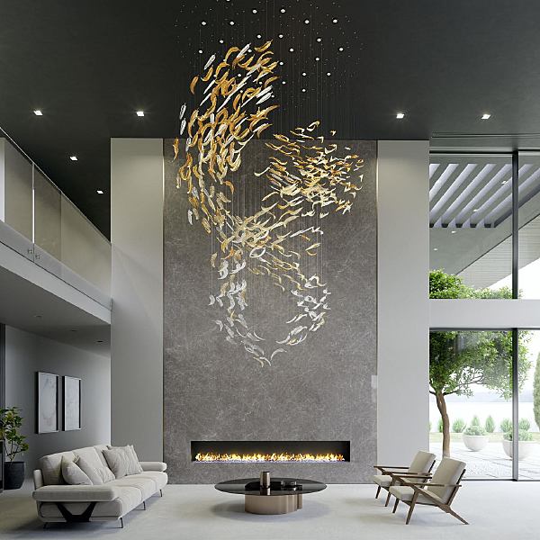 Люстра каскадная Airy L61808