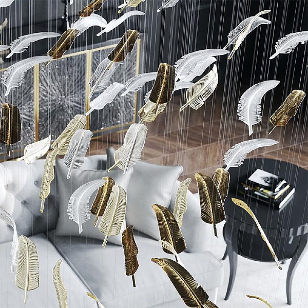 Люстра каскадная Airy L61808