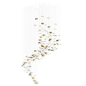 Люстра каскадная Kerchiefs L62606