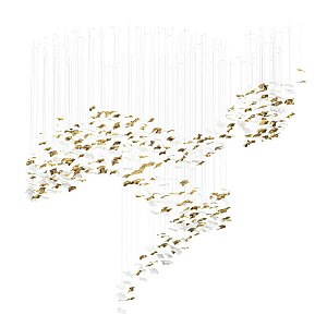 Люстра каскадная Kerchiefs L62612