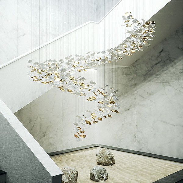 Люстра каскадная Kerchiefs L62613