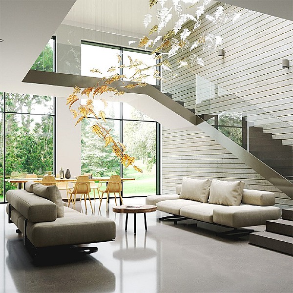 Люстра каскадная Flying Leaves L62907