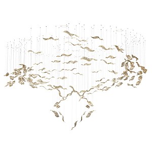 Люстра каскадная Contour L63002