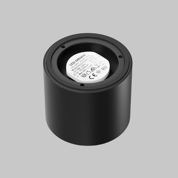 Накладной светильник Lens C217CL-15W4K-B