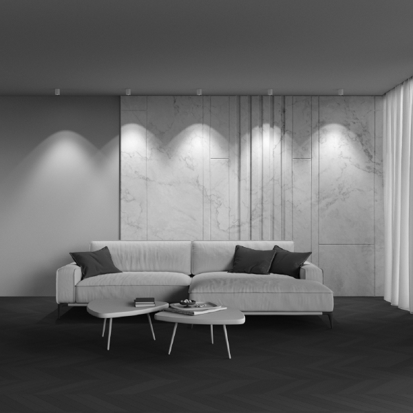 Накладной светильник Alfa LED C064CL-8W4K-RD-WB