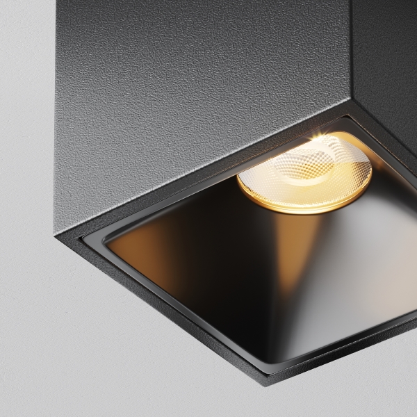 Накладной светильник Alfa LED C065CL-8W2.7K-SQ-B