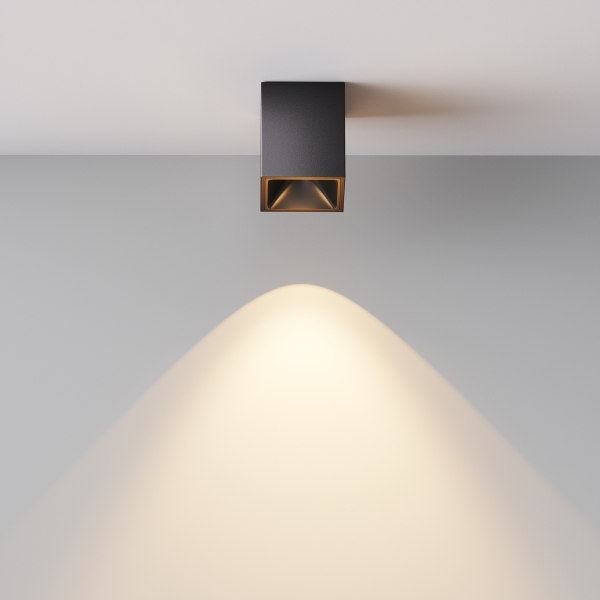 Накладной светильник Alfa LED C065CL-8W3K-SQ-B