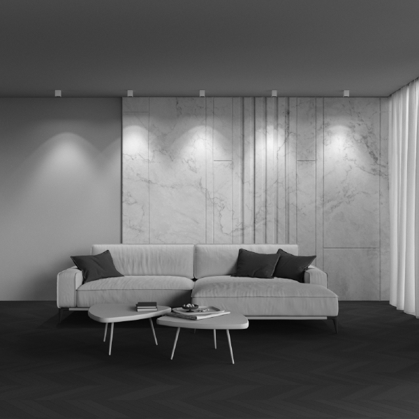 Накладной светильник Alfa LED C065CL-8W4K-SQ-WB