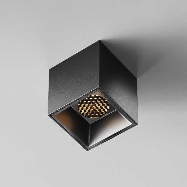 Накладной светильник Alfa LED C064CL-5W3K-SQ-B