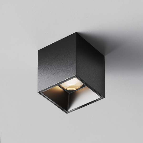 Накладной светильник Alfa LED C064CL-5W3K-SQ-B